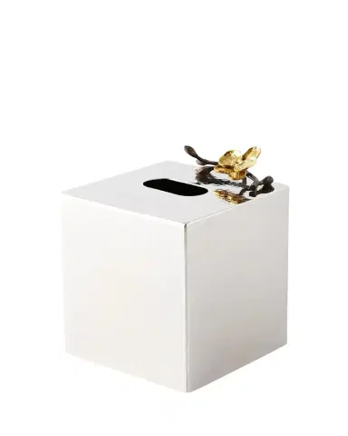 Michael Aram Gold Orchid Tissue Box Cover | Thumbnail 1