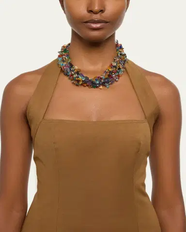Meredith Frederick The Catherine Multi-Gem Necklace | Thumbnail 2 Meredith Frederick The Catherine Multi-Gem Necklace | Thumbnail 2