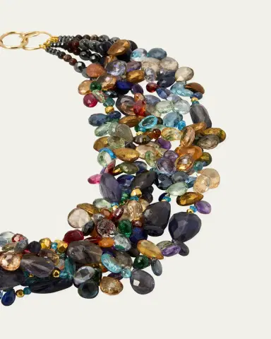 Meredith Frederick The Catherine Multi-Gem Necklace | Thumbnail 3 Meredith Frederick The Catherine Multi-Gem Necklace | Thumbnail 3