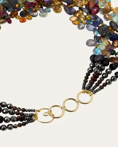 Meredith Frederick The Catherine Multi-Gem Necklace | Thumbnail 4 Meredith Frederick The Catherine Multi-Gem Necklace | Thumbnail 4