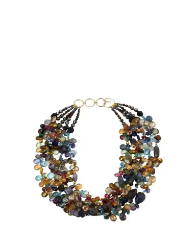 Meredith Frederick The Catherine Multi-Gem Necklace | Thumbnail 1 Meredith Frederick The Catherine Multi-Gem Necklace | Thumbnail 1