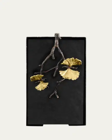 Michael Aram Butterfly Ginkgo Guest Towel Holder | Thumbnail 3 Michael Aram Butterfly Ginkgo Guest Towel Holder | Thumbnail 3