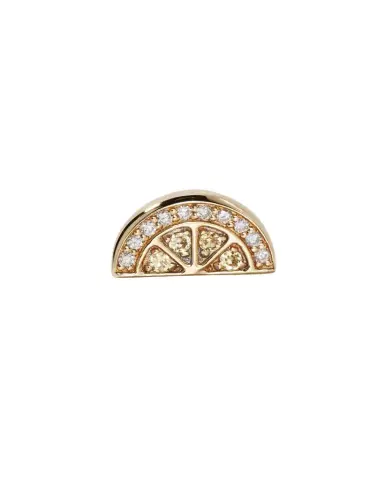 Sydney Evan 14k Diamond and Yellow Sapphire Lemon Earring | Thumbnail 1 Sydney Evan 14k Diamond and Yellow Sapphire Lemon Earring | Thumbnail 1