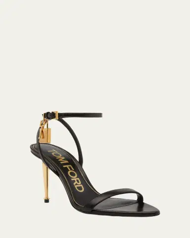 Tom Ford Lock Leather Sandals | Thumbnail 2