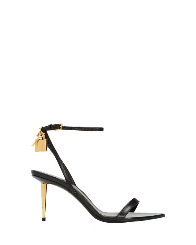 Tom Ford Lock Leather Sandals