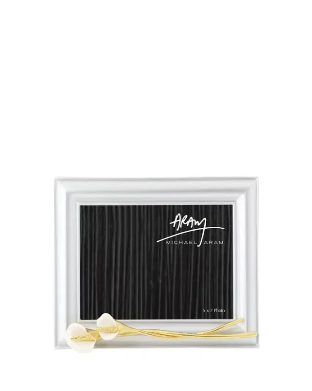 Michael Aram Calla Lily Frame, 5" x 7"