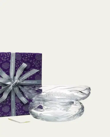 William Yeoward Crystal Persephone Caviar Server w/ Mother-of-Pearl Spoon | Thumbnail 2