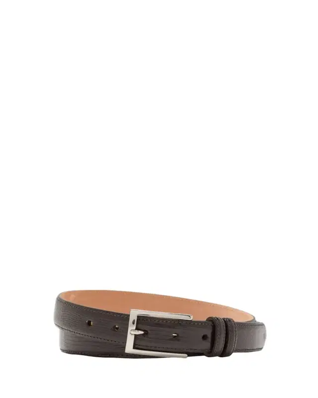Men's Lizard Leather Belt