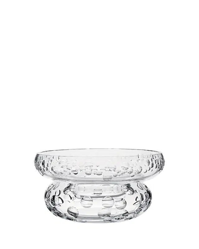 William Yeoward Crystal Caprice Caviar Server with Mother-of-Pearl Spoon, 9 oz.