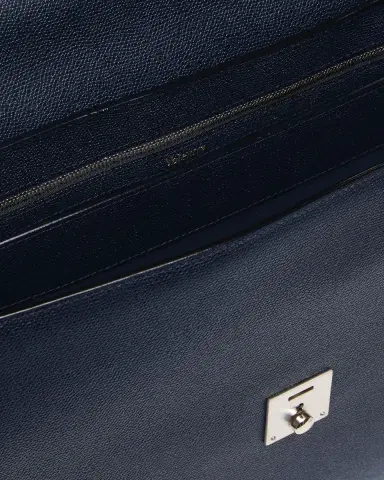 Valextra Men's Avietta Leather Briefcase | Thumbnail 3 Valextra Men's Avietta Leather Briefcase | Thumbnail 3