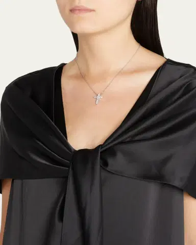 FANTASIA by DESERIO CZ Cross Pendant Necklace | Thumbnail 2 FANTASIA by DESERIO CZ Cross Pendant Necklace | Thumbnail 2
