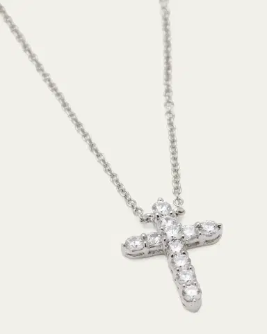 FANTASIA by DESERIO CZ Cross Pendant Necklace | Thumbnail 3 FANTASIA by DESERIO CZ Cross Pendant Necklace | Thumbnail 3