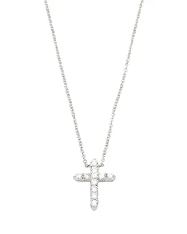FANTASIA by DESERIO CZ Cross Pendant Necklace | Thumbnail 1 FANTASIA by DESERIO CZ Cross Pendant Necklace | Thumbnail 1