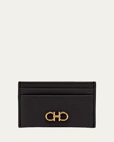 Ferragamo Gancini Leather Card Case | Thumbnail 2