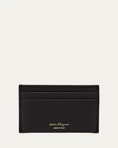 Ferragamo Gancini Leather Card Case | Thumbnail 3