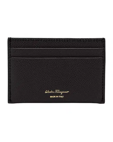 Ferragamo Gancini Leather Card Case | Thumbnail 1
