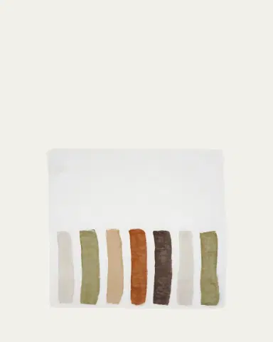 Stamperia Bertozzi Gammacolor Neutrals Linen Napkin | Thumbnail 2