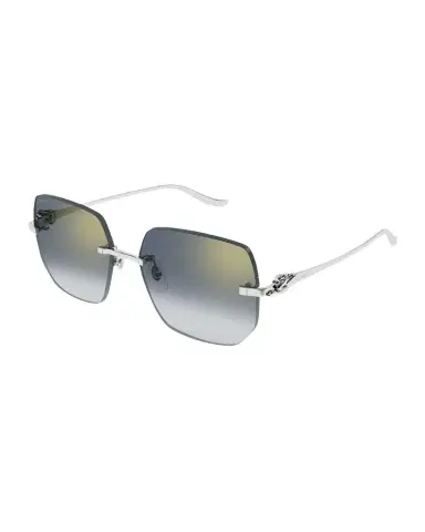 Cartier Rimless Metal Butterfly Sunglasses | Thumbnail 1 Cartier Rimless Metal Butterfly Sunglasses | Thumbnail 1