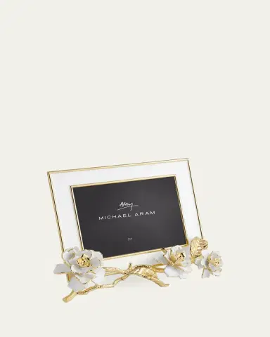 Michael Aram Gardenia Easel Picture Frame, 5" x 7" | Thumbnail 3