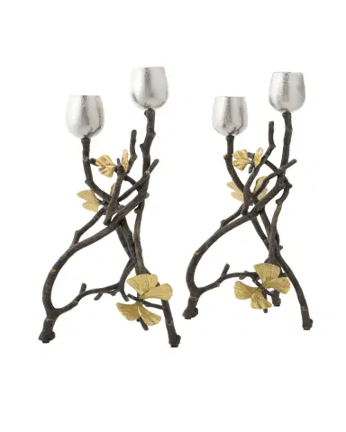 Michael Aram Butterfly Ginkgo Candleholder, Set of 2 | Thumbnail 3