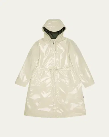 Rains Long A-Line Hooded Rain Jacket | Thumbnail 6