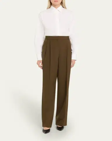 RÓHE Shaped Cotton Poplin Shirt | Thumbnail 2 RÓHE Shaped Cotton Poplin Shirt | Thumbnail 2