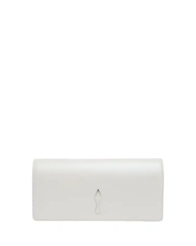 Christian Louboutin Bettina Clutch Bag in Pearly Leather