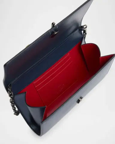 Christian Louboutin Bettina Wallet on Chain in Laminated Nappa Leather | Thumbnail 8 Christian Louboutin Bettina Wallet on Chain in Laminated Nappa Leather | Thumbnail 8