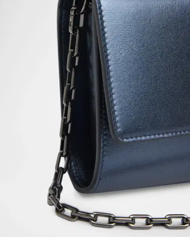 Christian Louboutin Bettina Wallet on Chain in Laminated Nappa Leather | Thumbnail 10 Christian Louboutin Bettina Wallet on Chain in Laminated Nappa Leather | Thumbnail 10