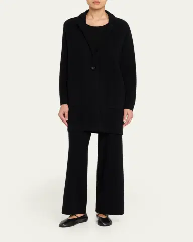 Lisa Yang Omi Cashmere Knit Straight-Leg Ankle Trousers | Thumbnail 2 Lisa Yang Omi Cashmere Knit Straight-Leg Ankle Trousers | Thumbnail 2