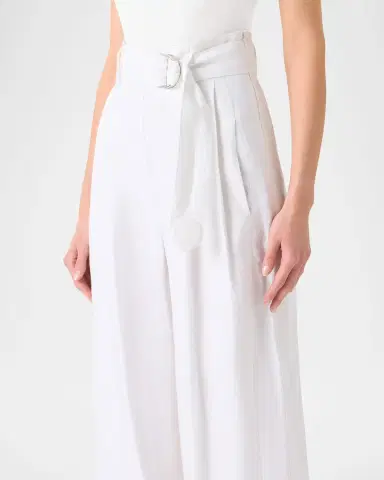 Akris punto Fiorella Linen Wide-Leg Culotte Pants | Thumbnail 9 Akris punto Fiorella Linen Wide-Leg Culotte Pants | Thumbnail 9