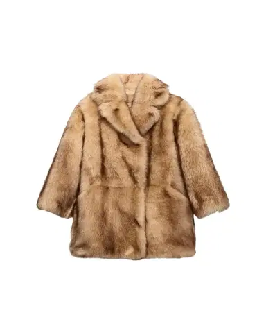 Prada Lamb Shearling Oversized Coat | Thumbnail 1