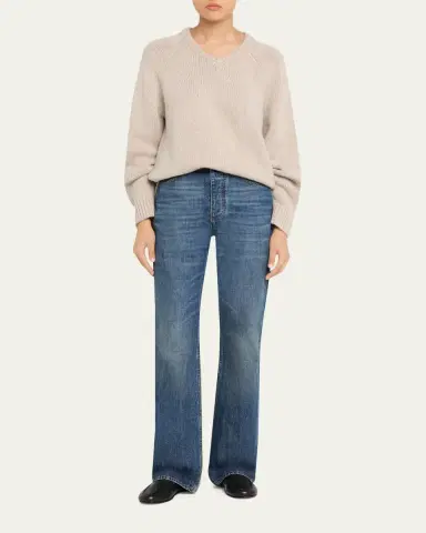 Lisa Yang Oia Cashmere V-Neck Sweater | Thumbnail 2