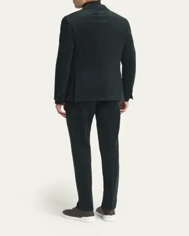 ZEGNA Men's Corduroy Two-Piece Suit | Thumbnail 3
