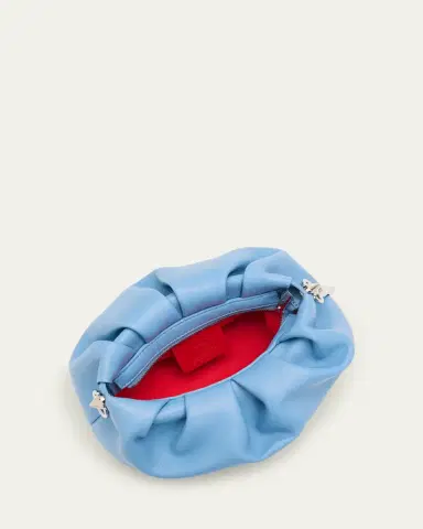 Christian Louboutin Eva Mini Pleated Crossbody Bag in Nappa Leather | Thumbnail 4 Christian Louboutin Eva Mini Pleated Crossbody Bag in Nappa Leather | Thumbnail 4