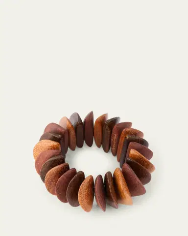 ben-amun Stretch Two-Tone Wooden Bracelet | Thumbnail 3