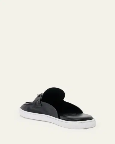 Christian Louboutin Men's Chanme Leather Slides | Thumbnail 2