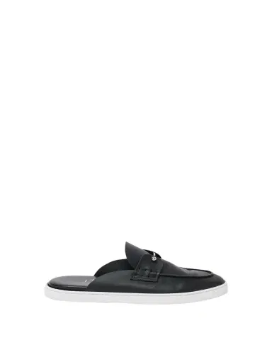 Christian Louboutin Men's Chanme Leather Slides | Thumbnail 4