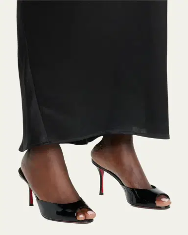 Christian Louboutin Me Dolly Patent Red Sole Sandals | Thumbnail 2
