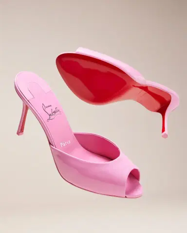 Christian Louboutin Me Dolly Patent Red Sole Sandals | Thumbnail 9