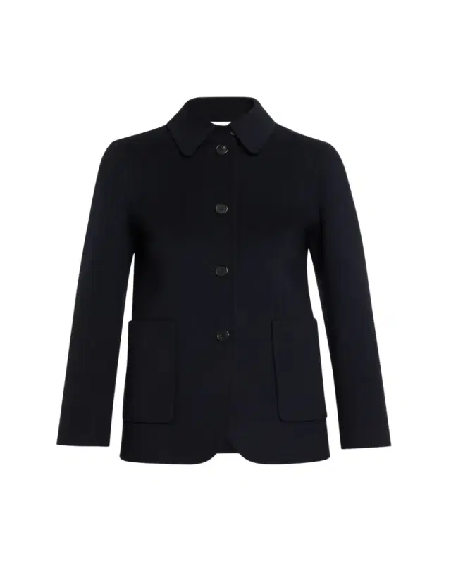 Tiras Single-Breasted Cashmere Jacket