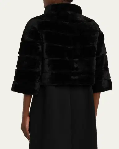 Gorski Lamb Shearling Bolero Jacket | Thumbnail 3 Gorski Lamb Shearling Bolero Jacket | Thumbnail 3