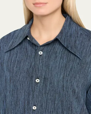 Marrakshi Life The Large Collar Shirt | Thumbnail 5 Marrakshi Life The Large Collar Shirt | Thumbnail 5