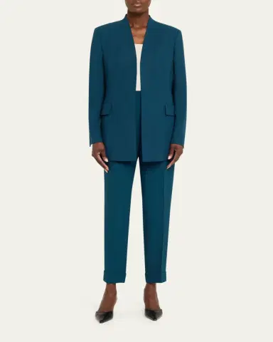 Akris Alvar Open Tailored Jacket | Thumbnail 2 Akris Alvar Open Tailored Jacket | Thumbnail 2