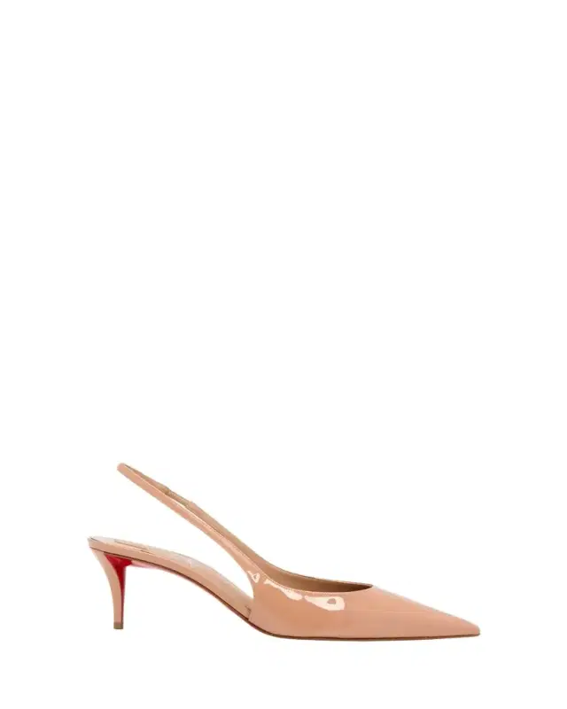 60mm Miss Z Patent Leather Slingback Pumps
