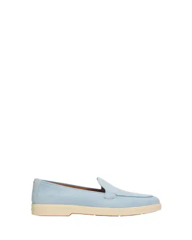 Santoni Suede Loafers | Thumbnail 1 Santoni Suede Loafers | Thumbnail 1