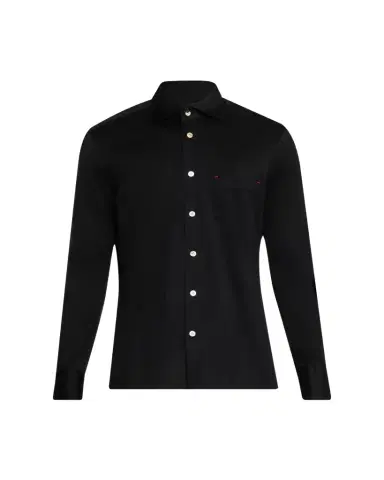 Kiton Men's Nerano Cotton Jersey Button-Down Shirt | Thumbnail 1 Kiton Men's Nerano Cotton Jersey Button-Down Shirt | Thumbnail 1