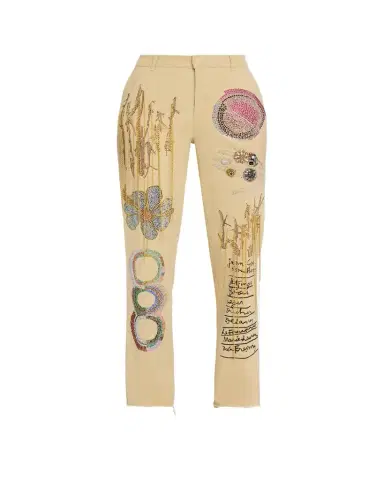 Libertine All At Once Embellished Straight-Leg Chino Pants | Thumbnail 1