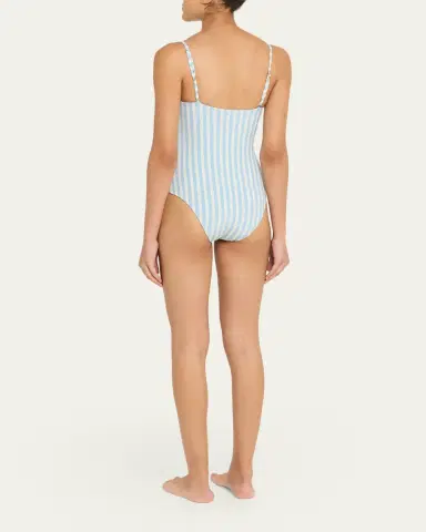 Simkhai Noa Bandeau One-Piece Swimsuit | Thumbnail 3 Simkhai Noa Bandeau One-Piece Swimsuit | Thumbnail 3