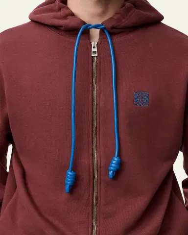 Loewe Men's Anagram Zip-Up Hoodie | Thumbnail 5 Loewe Men's Anagram Zip-Up Hoodie | Thumbnail 5